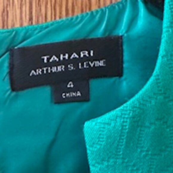Tahari Arthur S. Levine Sheath Dress Size 4 - Picture 2 of 2